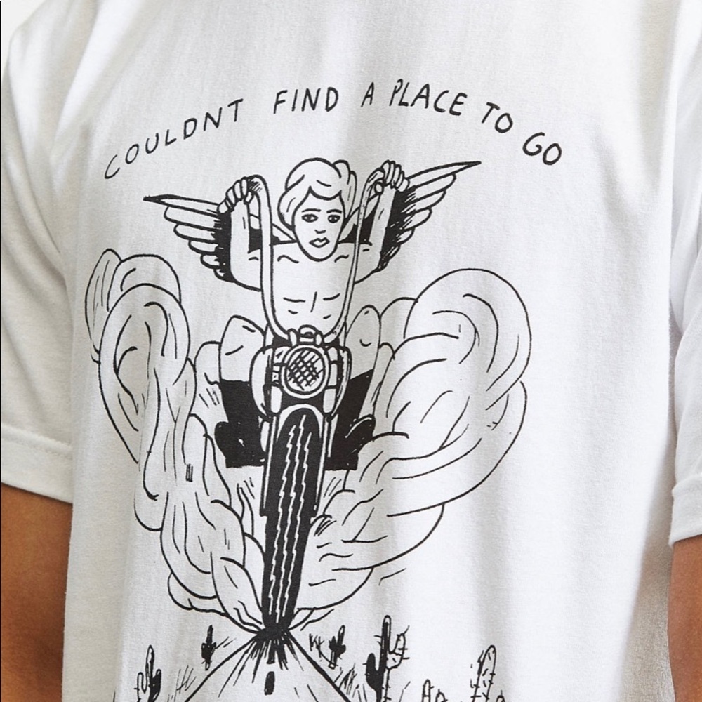 UO Artist Editions Eric Kenney Angel Tee Mens XL